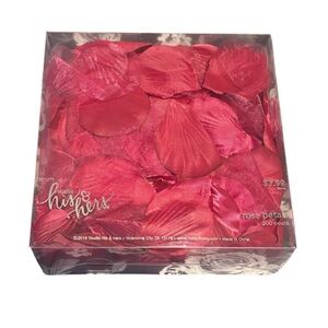 NEW- Studio His & Hers Burgundy Rose Petals